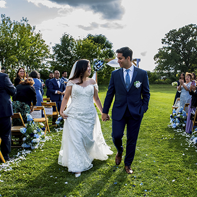 Home wedding photography